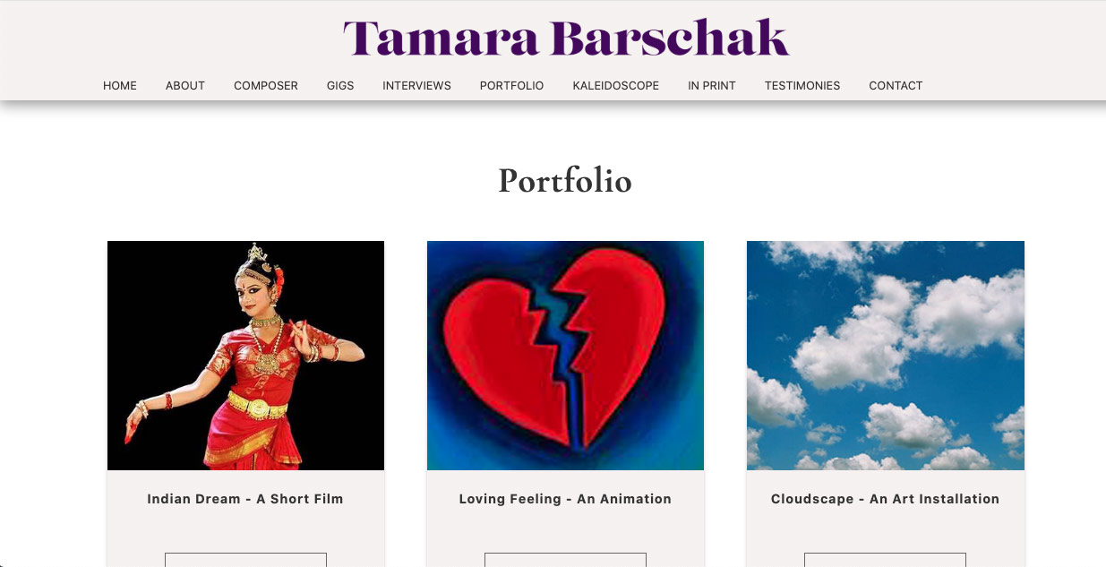 Tamara Barschak website